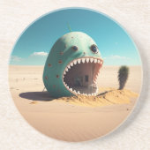 Desert monster house getränkeuntersetzer (Vorne)