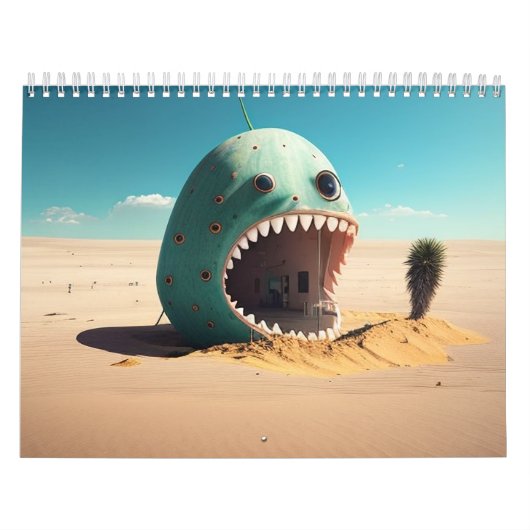 Desert monster house kalender (Titelbild)