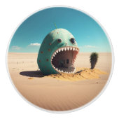 Desert monster house keramikknauf (Vorderseite)