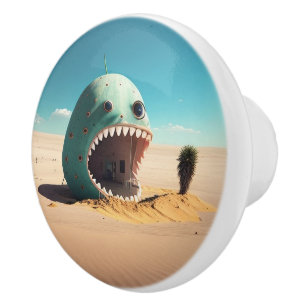 Desert monster house keramikknauf