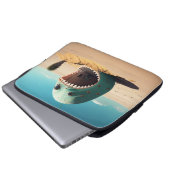 Desert monster house laptopschutzhülle (Vorne Knopf)