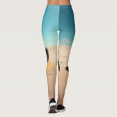 Desert monster house leggings (Rückseite)