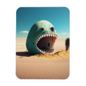 Desert monster house magnet (Vertikal)