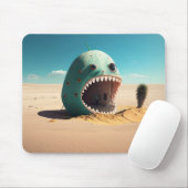 Desert monster house mousepad (Mit Mouse)
