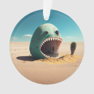 Desert monster house ornament