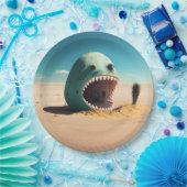Desert monster house pappteller (Party)