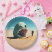 Desert monster house pappteller (Party)