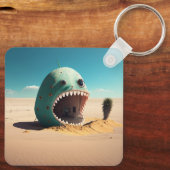 Desert monster house schlüsselanhänger (Rückseite)