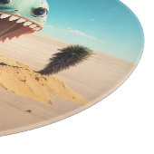 Desert monster house schneidebrett (Ecke)