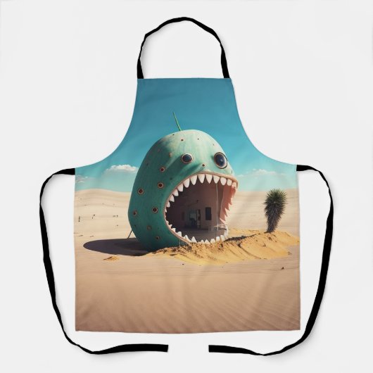 Desert monster house schürze (Vorderseite)