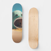 Desert monster house skateboard (Vorderseite)