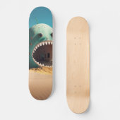 Desert monster house skateboard (Vorderseite)