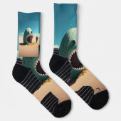 Desert monster house socken (Rechts)