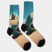 Desert monster house socken (Rechts)