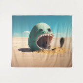 Desert monster house wandteppich (Vorderseite (Horizontal))