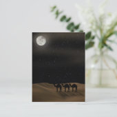 Desert Moon Postkarte (Stehend Vorderseite)