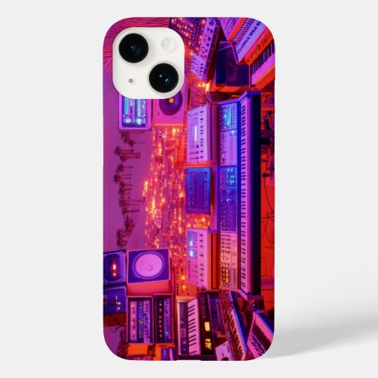 Desert Music Studio Case-Mate iPhone Hülle (Rückseite)