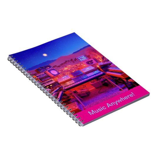 Desert Music Studio Notizblock (Rechte Seite)