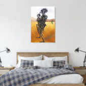 DESERT MYSTIC LEINWANDDRUCK (Insitu (Schlafzimmer))