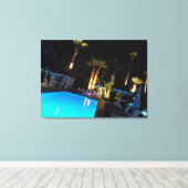 DESERT NIGHT COOL LEINWANDDRUCK (Insitu (Holzboden))