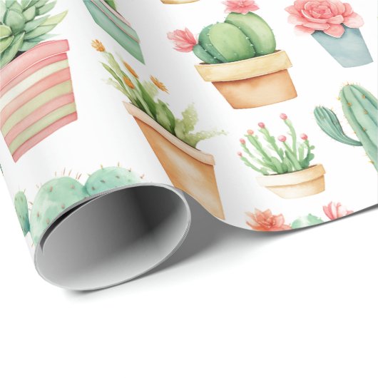 Desert Oasis Geschenkpapier (Rolleneckpunkt)