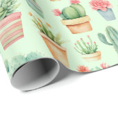 Desert Oasis Geschenkpapier (Rolleneckpunkt)