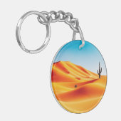 Desert Oasis Keychain Schlüsselanhänger (Vorderseite links)