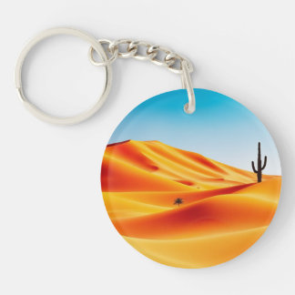 Desert Oasis Keychain Schlüsselanhänger