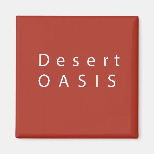 Desert OASIS Magnet (Vorne)