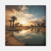 Desert Oasis Magnet (Vorne)