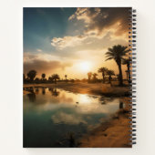 Desert Oasis Notizblock (Rückseite)