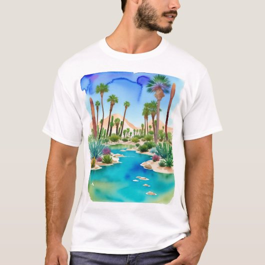 Desert Oasis T-Shirt (Vorderseite)
