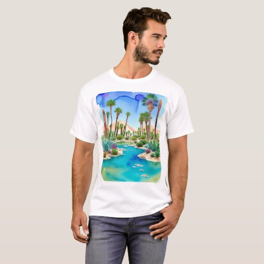 Desert Oasis T-Shirt (Vorne ganz)