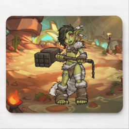 Desert Orc Warrior Mousepad
