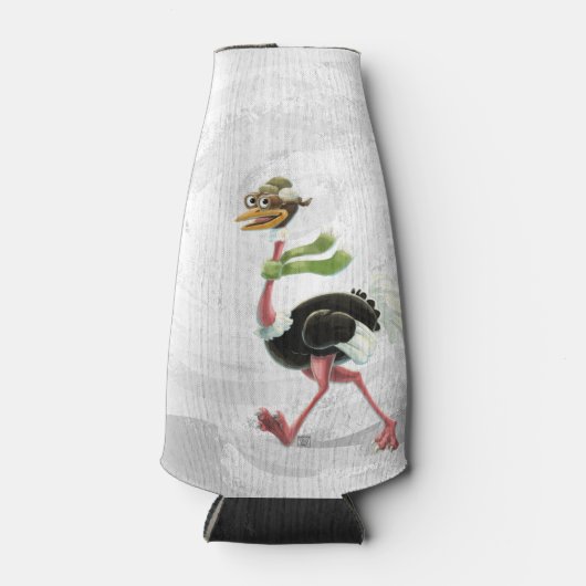 Desert Ostrich Runner Flaschenkühler (Vorderseite)