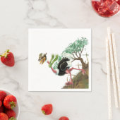 Desert Ostrich Runner Serviette (Beispiel)