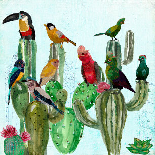 DESERT OWLS WANDTEPPICH