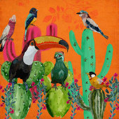 DESERT OWLS WANDTEPPICH