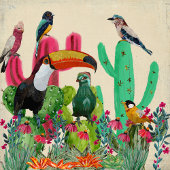 DESERT OWLS WANDTEPPICH