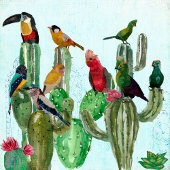 DESERT OWLS WANDTEPPICH