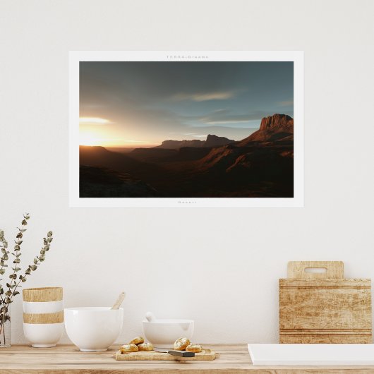 Desert Poster (Küche)