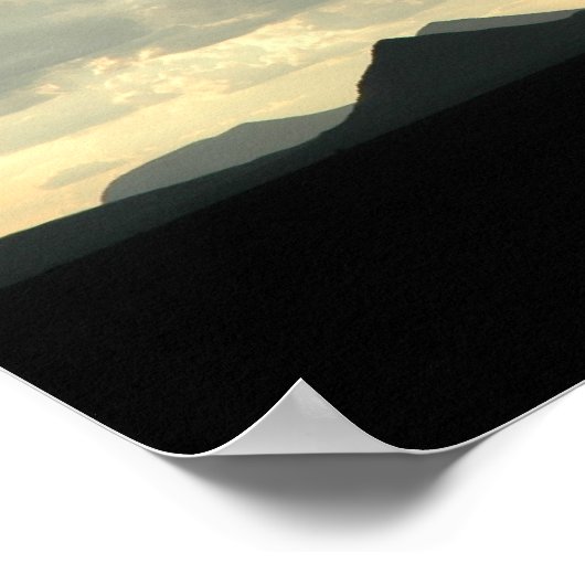 Desert Rain Poster (Ecke)