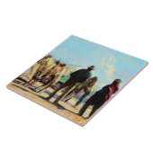 "Desert Rendezvous" von Carl Oscar Borg Fliese (Seite)