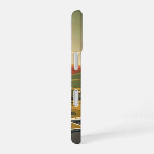 Desert Rest Stop iPhone 16 Hülle (Rechte Seite)