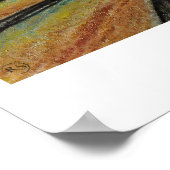 Desert Road Triptych - Archivkunst drucken Poster (Ecke)