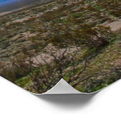 Desert Roadside Art Poster (Ecke)