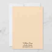 Desert Rodeo Retro Pferd Rustikale Western Hochzei Einladung (Rückseite)