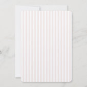 Desert Rose and Cactus Wedding Einladung (Rückseite)