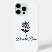 Desert Rose Case-Mate iPhone Hülle (Rückseite)