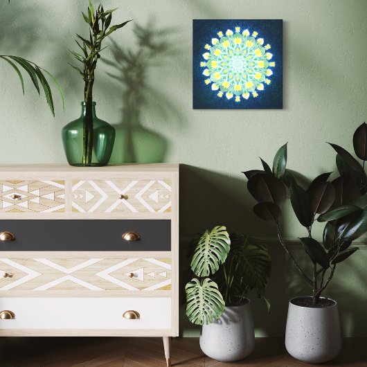 “Desert Rose Nocturne” Leinwanddruck